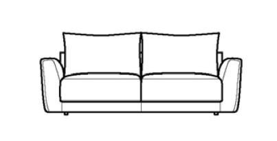 STONE 2,5 seater (L&aacute;tka)